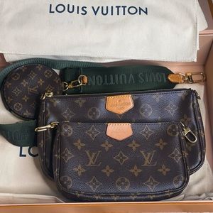 LOUIS VUITTON MULTI POCHETTE KHAKI